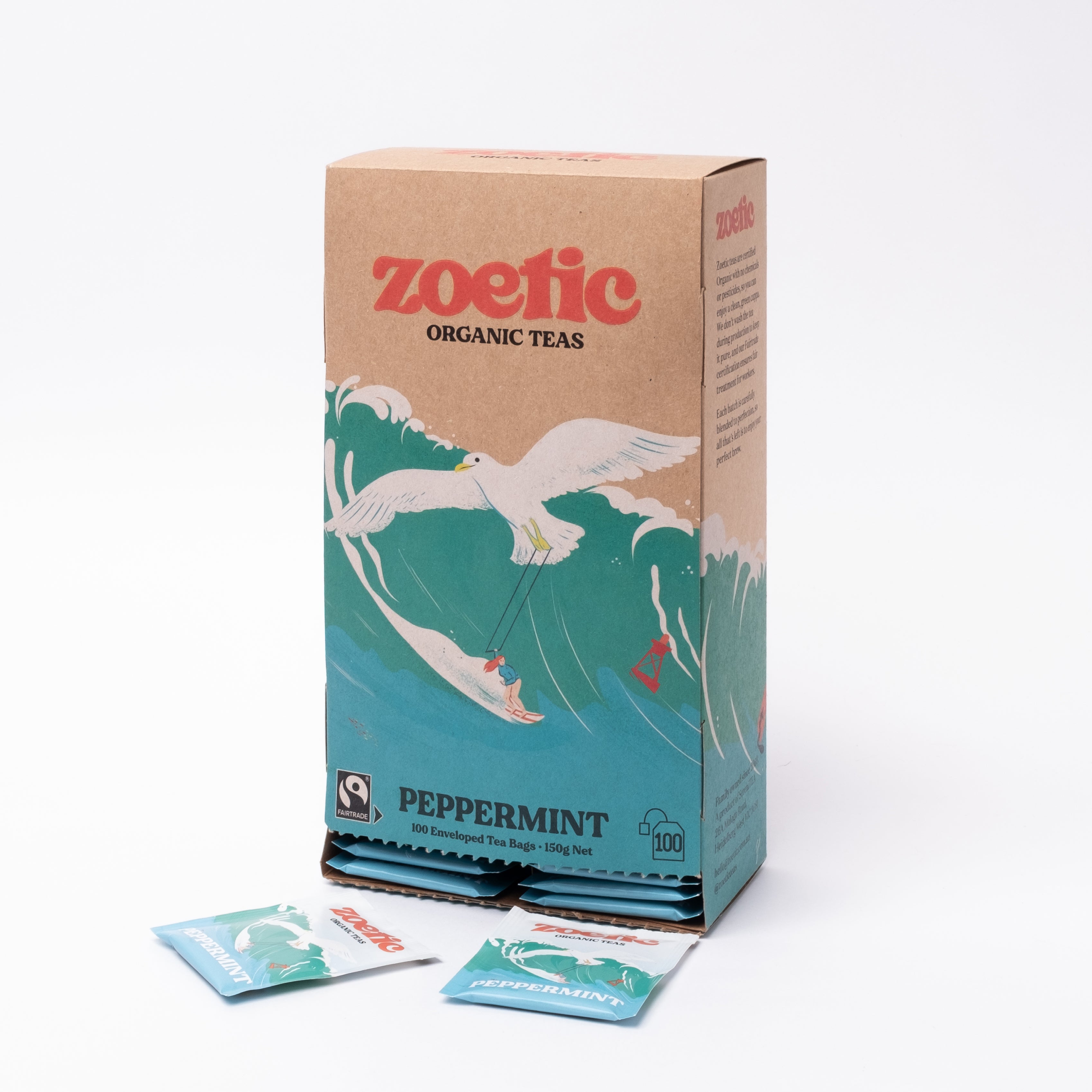 Peppermint Enveloped Tea Bags dmg