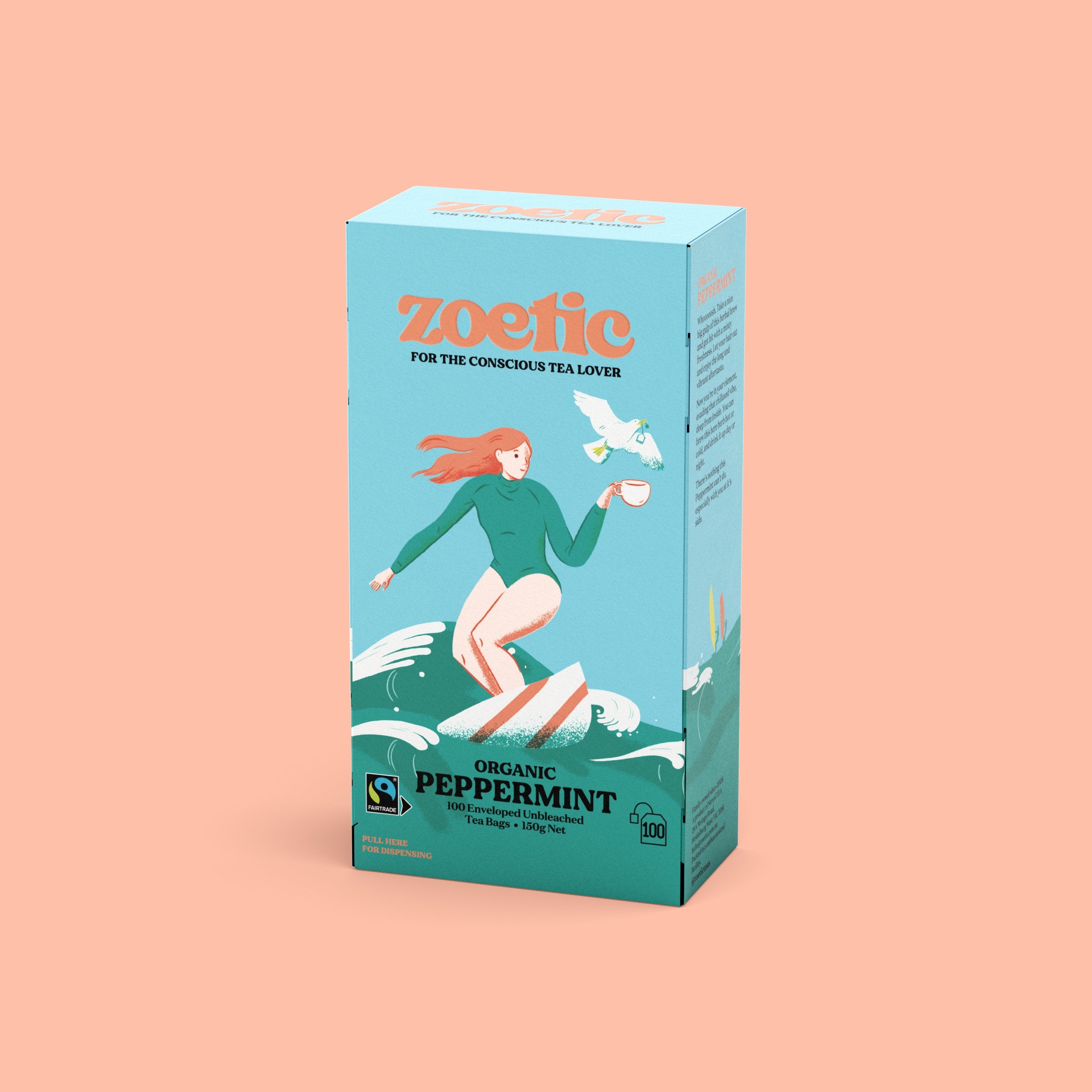 Peppermint Enveloped Tea Bags