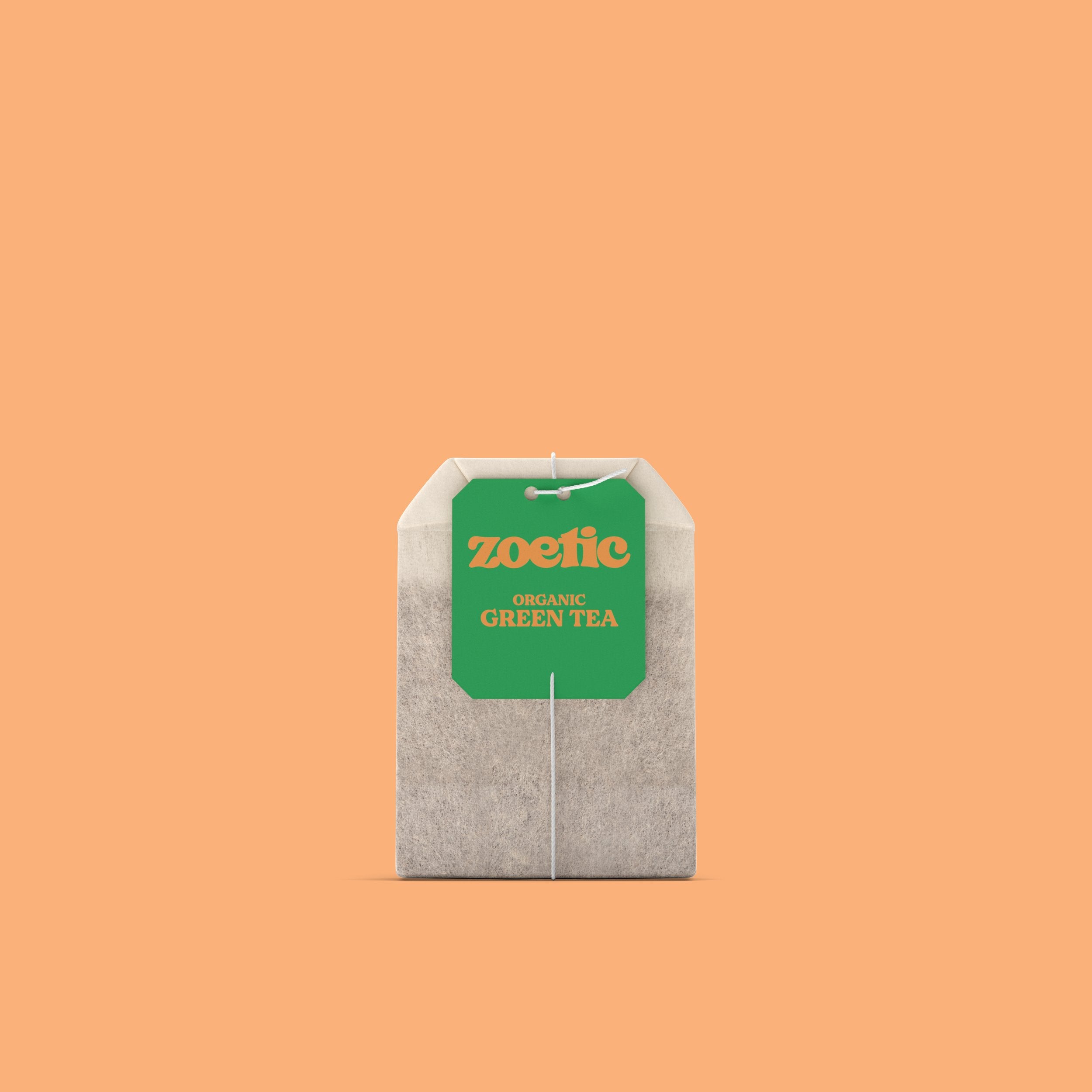 Green Tea Enveloped Tea Bags dmg
