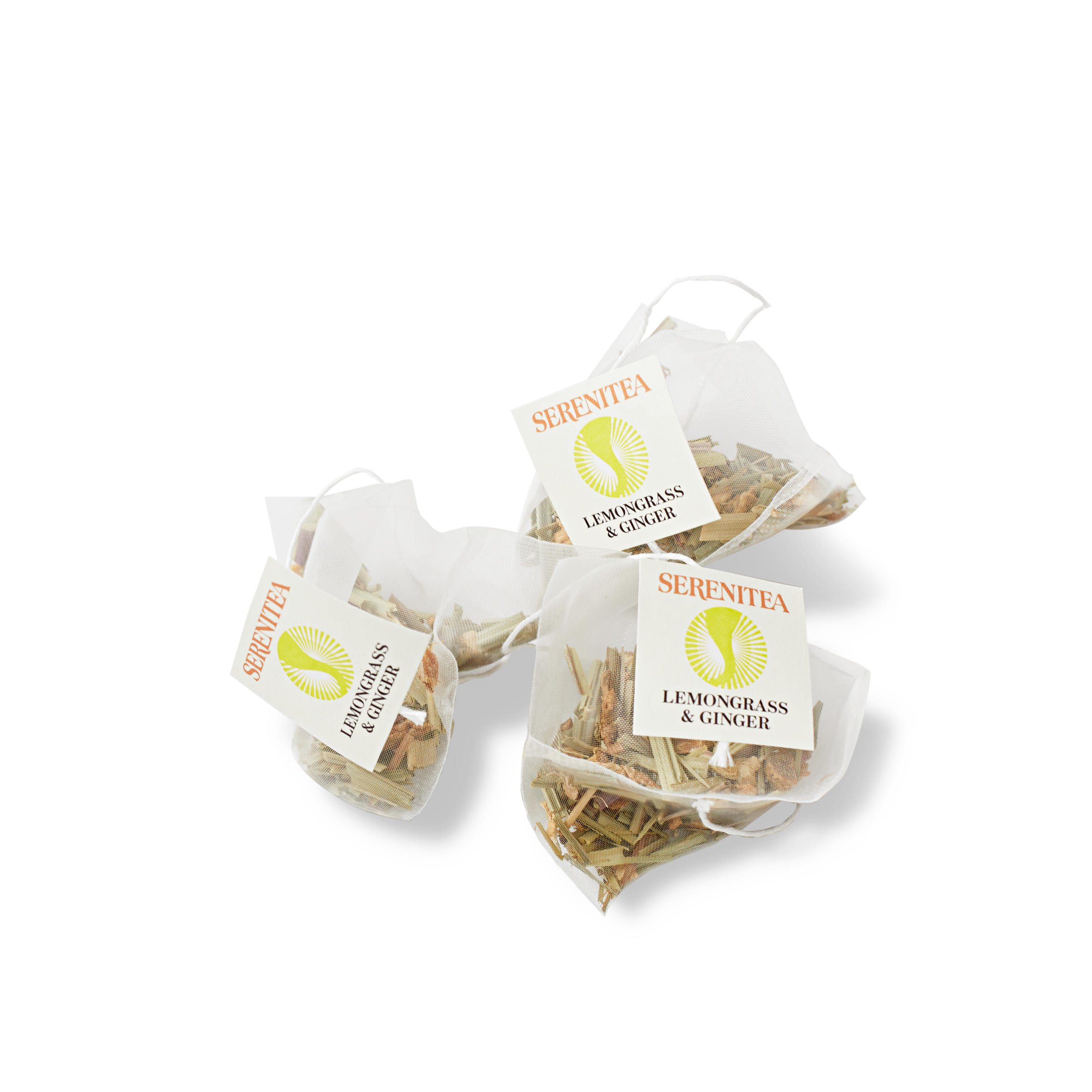 Lemongrass & Ginger Pyramid Bags