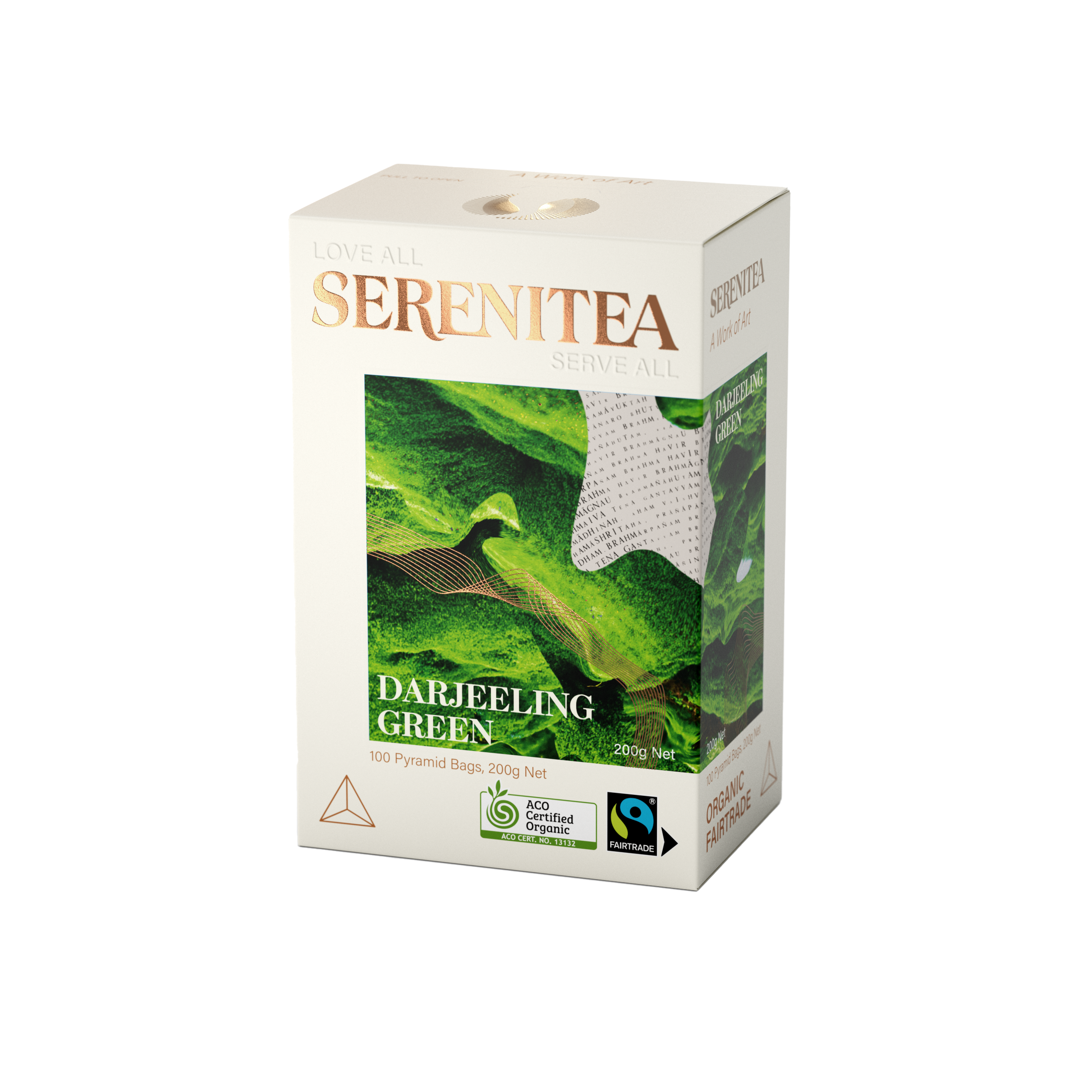 Darjeeling Green Pyramid Bags