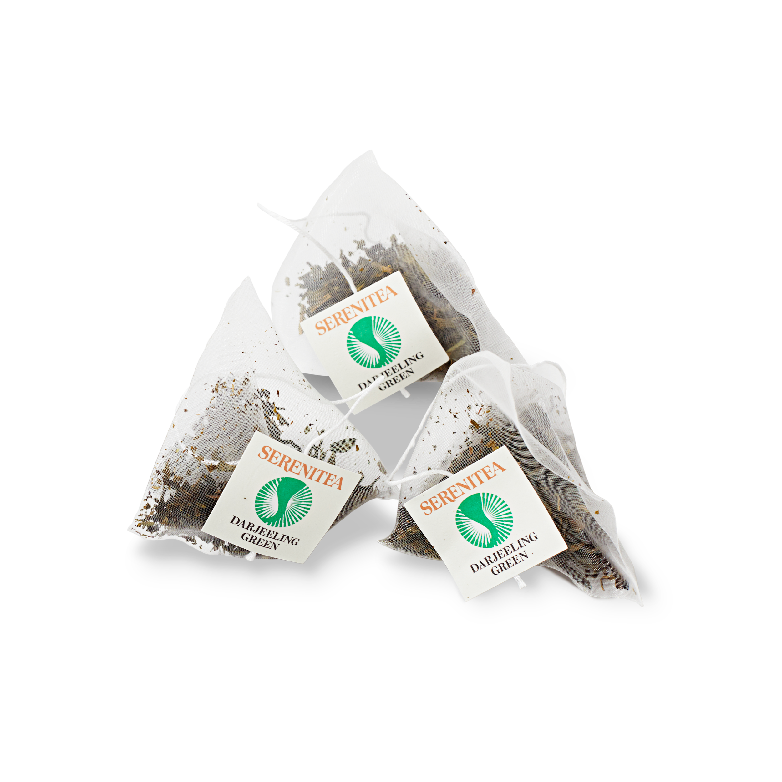 Darjeeling Green Pyramid Bags
