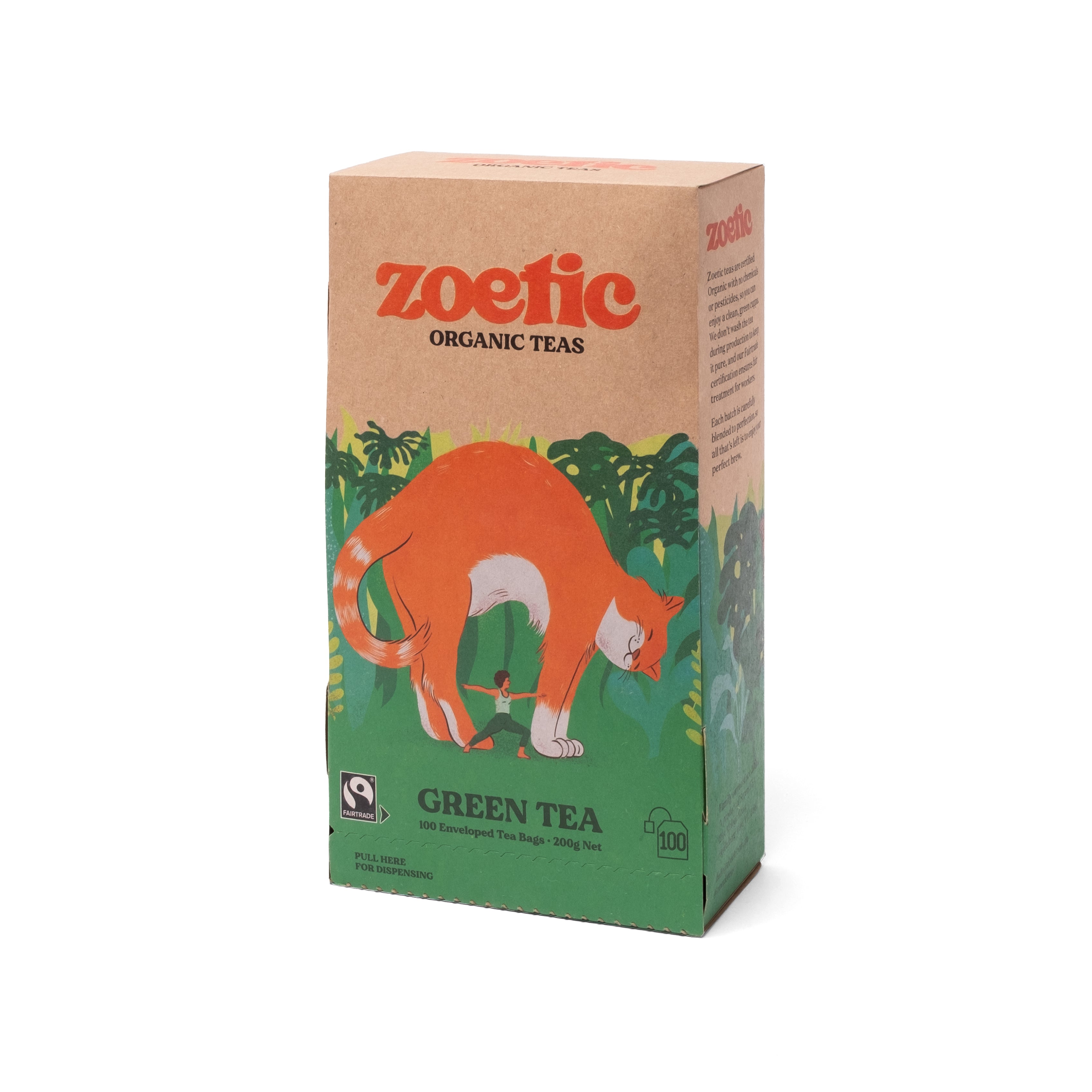 Green Tea Enveloped Tea Bags dmg