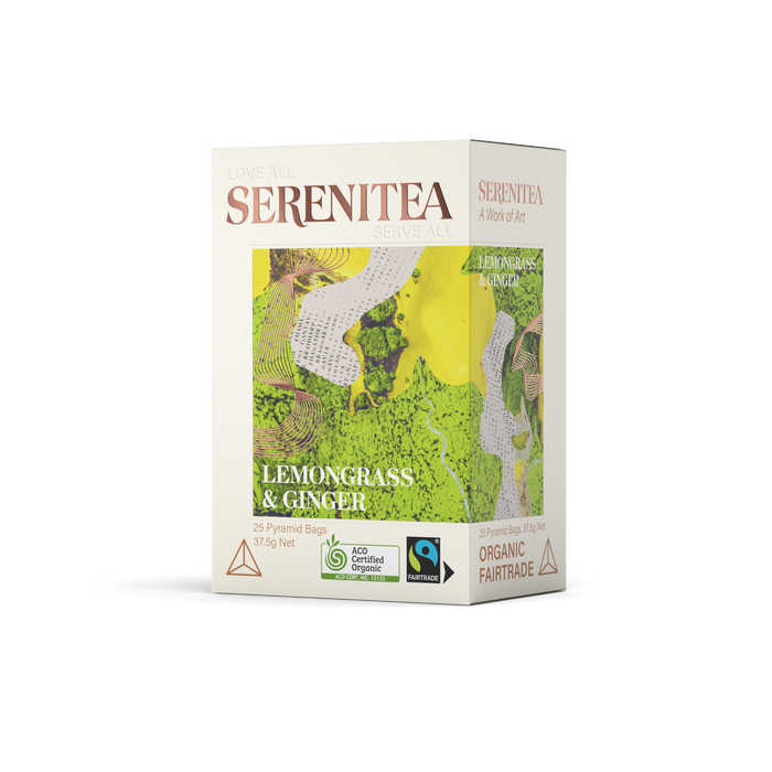 Lemongrass & Ginger Pyramid Bags