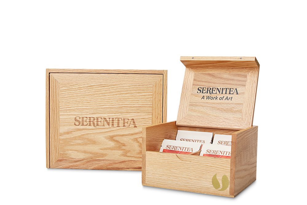 Wooden Tea Chest